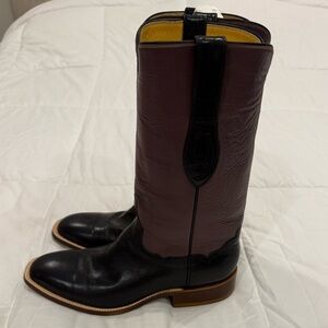 NWT Custom Leather Handmade Boots Women’s Size 9